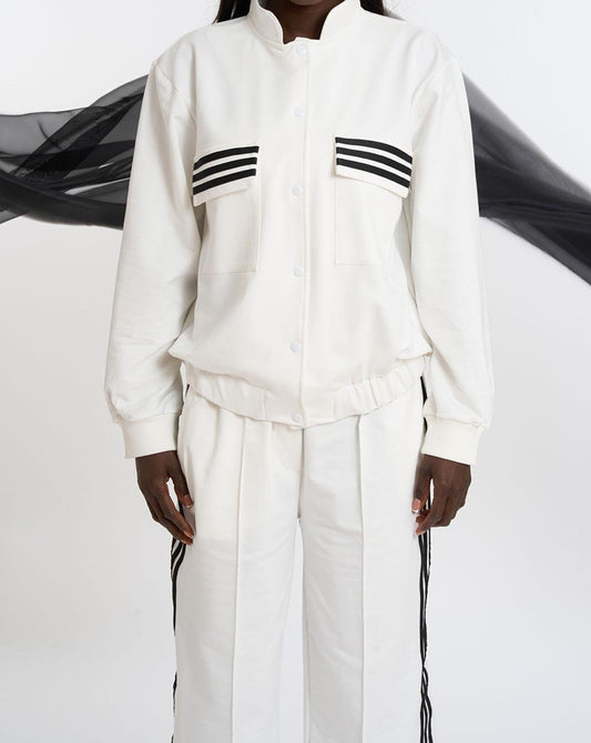 Ladies’ Striped Tracksuit