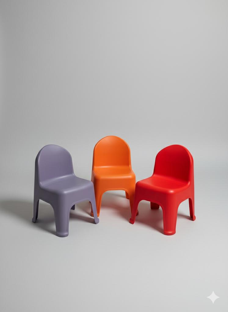 Colorful Plastic Chair for Toddlers