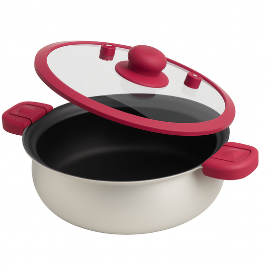 SRTJ 28cm Pressure Cooker - 2 Air Valve