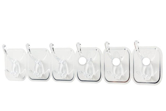 Adhesive Wall Hooks – Heavy-Duty Self-Adhesive Hooks