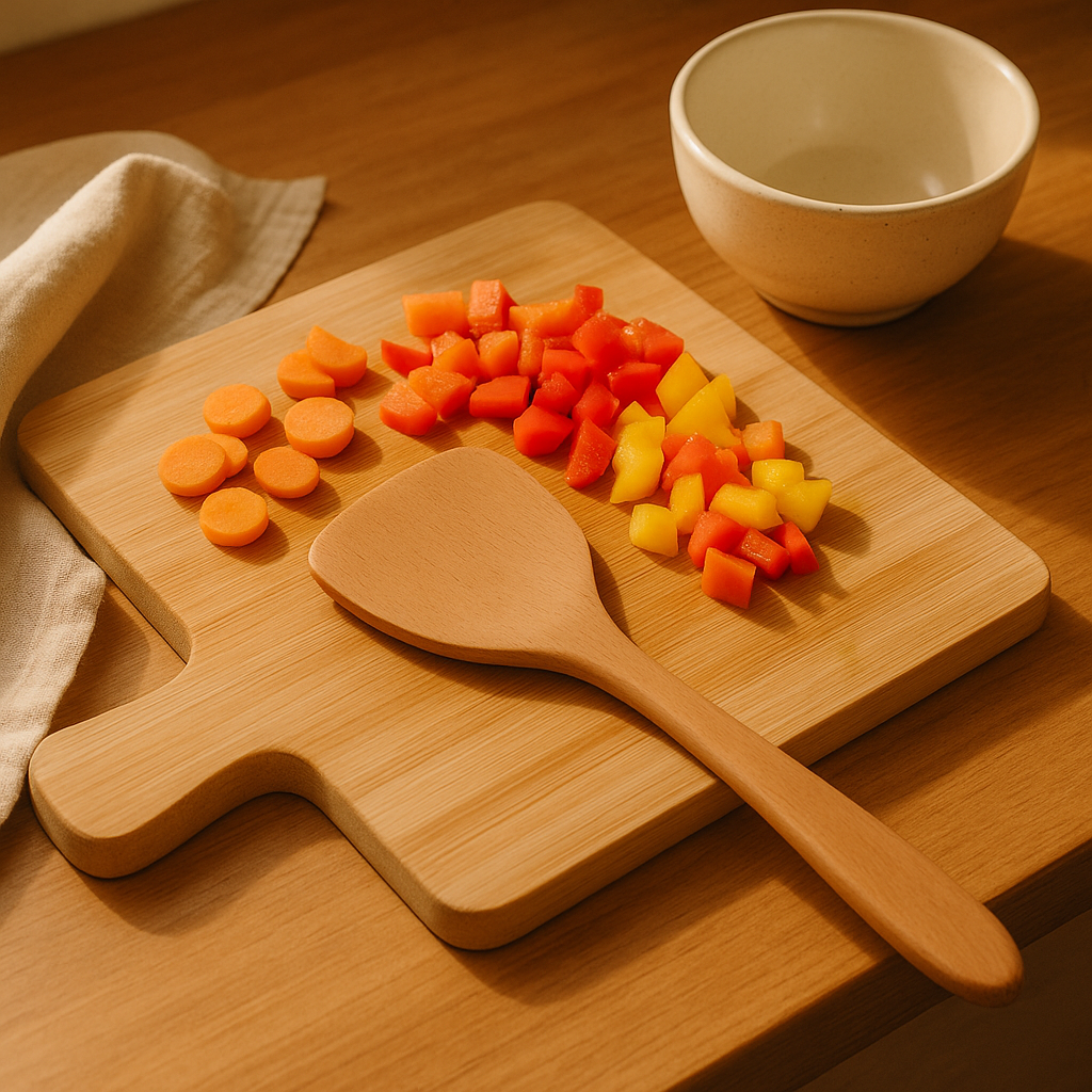 Natural Wooden Spatula – 13.2” Long