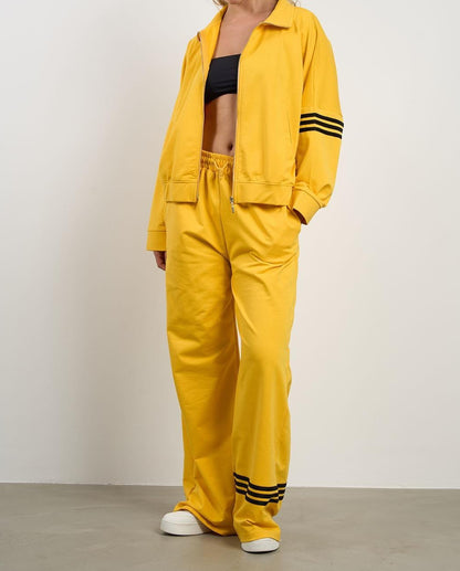 Striped Tracksuit Set