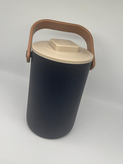 2.0L Vacuum Insulated Stainless Steel Lunch Jar – Triple-Layer Thermal Food Container with Handle