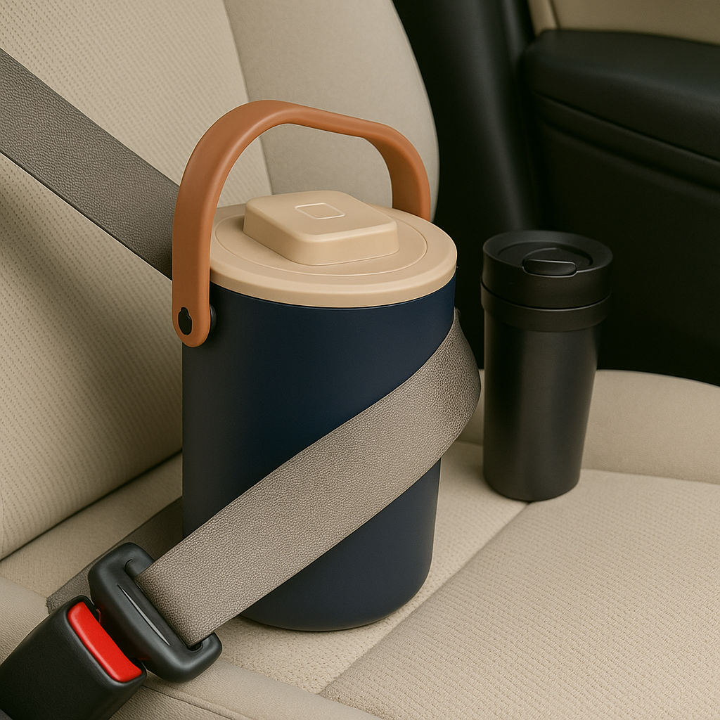 2.0L Vacuum Insulated Stainless Steel Lunch Jar – Triple-Layer Thermal Food Container with Handle