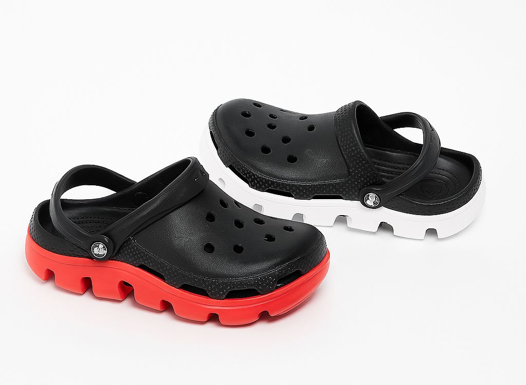 Crocs Duet Sport Clog - Colorblock Comfort Slippers
