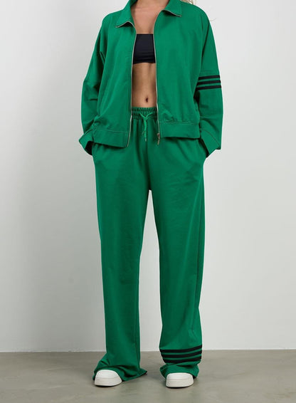 Striped Tracksuit Set