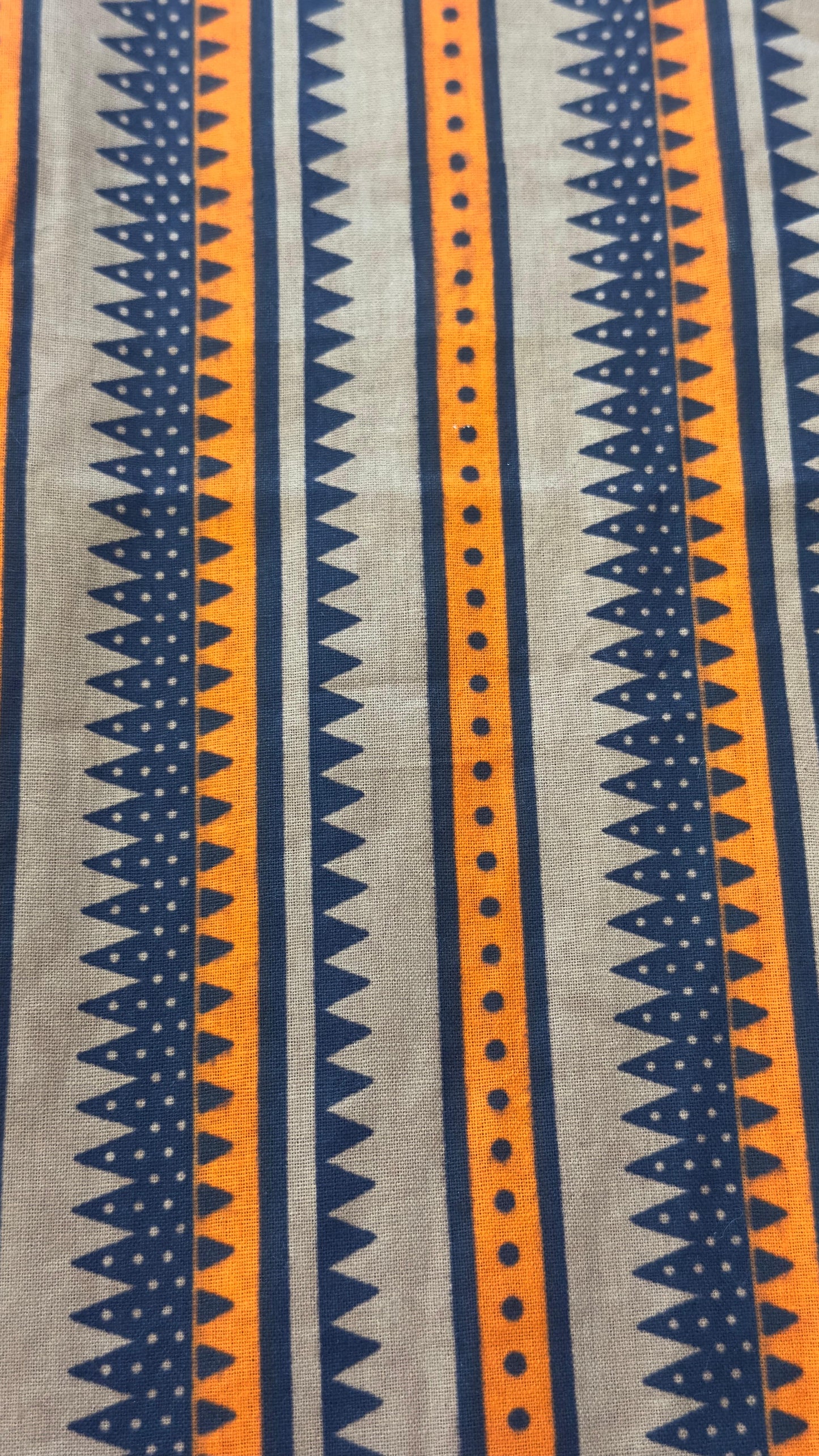 Ankara Patchwork Print Short Sleeve Top