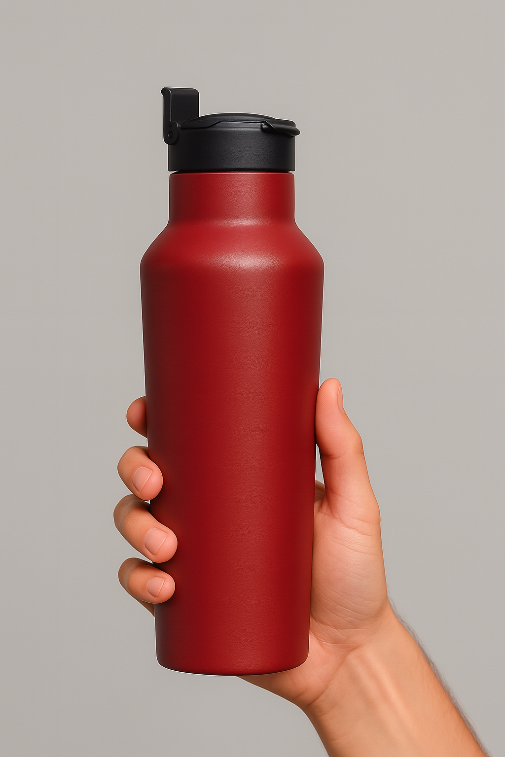 Stainless Steel Slim Water Bottle – Leak-Proof & Odor-Free (750ml)