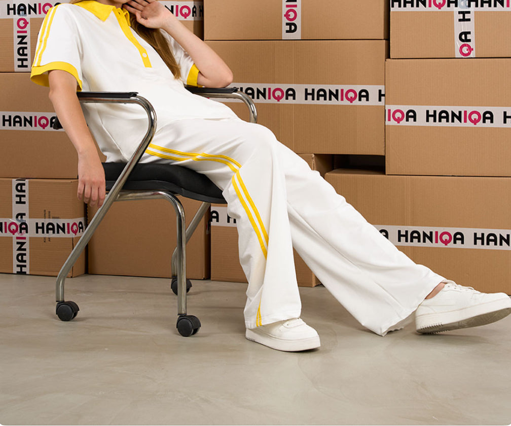 Polo Collar T-Shirt Set