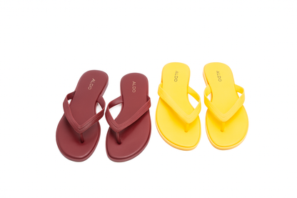 ALDO Women's Minimalist Flat Sandals – Multiple Colors