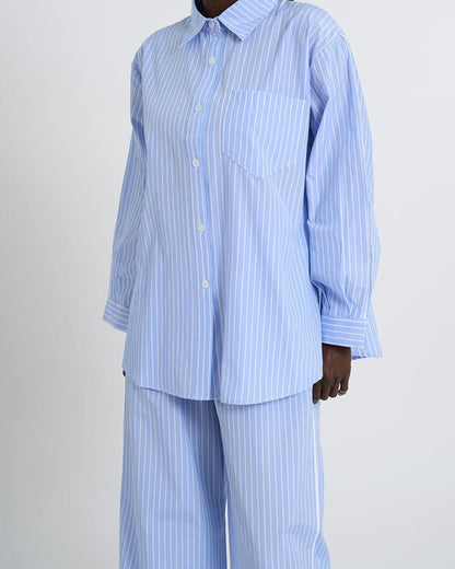 Striped Co-Ord with Piping