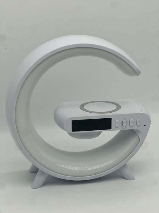 G63 Smart Light Sound Machine with Wireless Charging, Sunrise Alarm, RGB Light & Bluetooth Speaker
