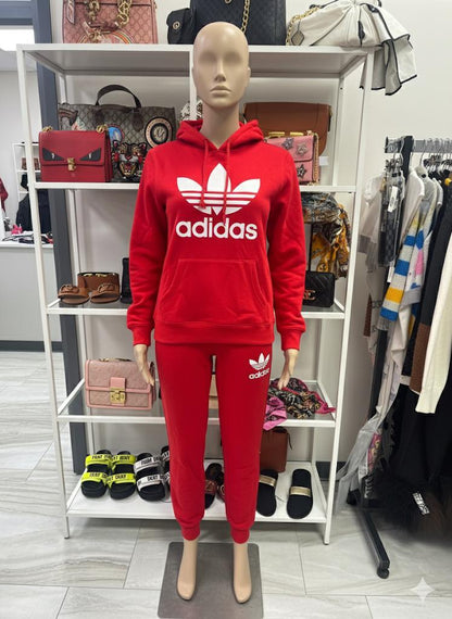 Classic Adidas Trefoil Fleece Tracksuit
