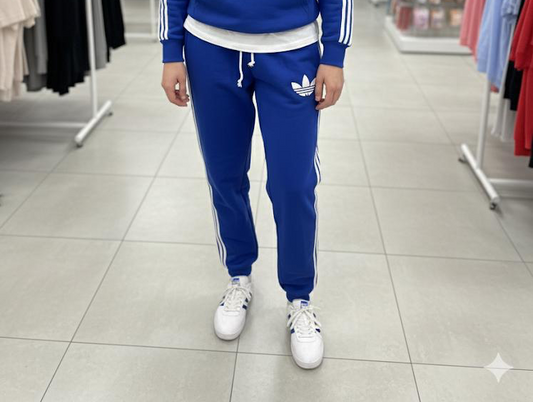 Adidas Originals Adicolor Classic 3-Stripes Blue Tapered Track Pants