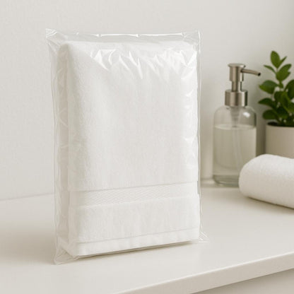 Luxury White Cotton Hand Towel – Hotel Spa Style