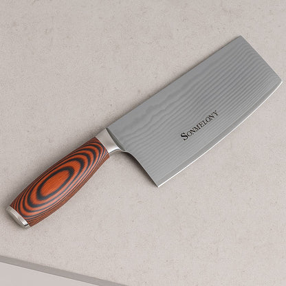 Premium 12" Stainless Steel Chef Knife with Wooden Handle – Gift Box Included