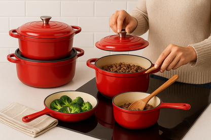 S.JADE Cookware Set – 10 Pcs