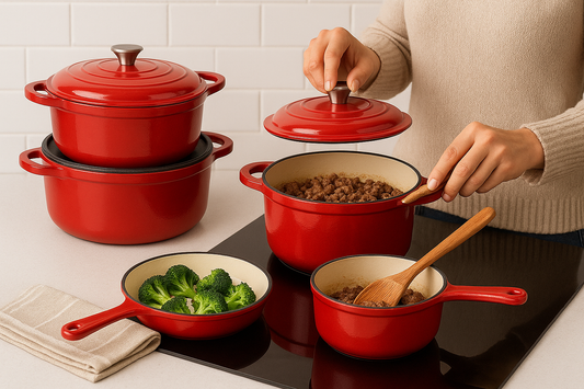 S.JADE Cookware Set – 10 Pcs