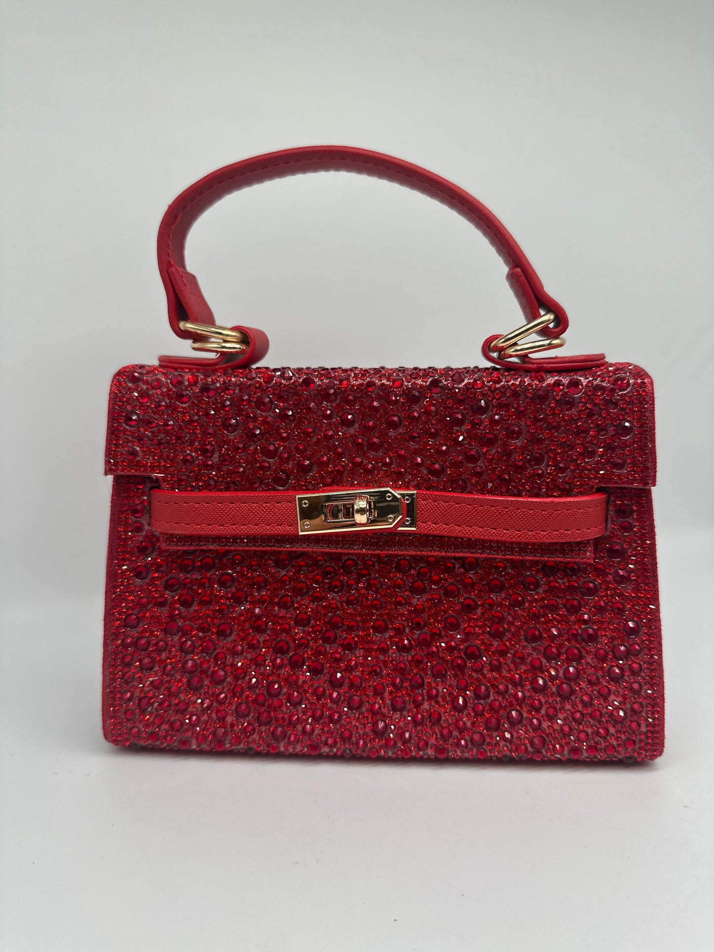Luxury Crystal-Studded Mini Handbag – Elegant Party Purse