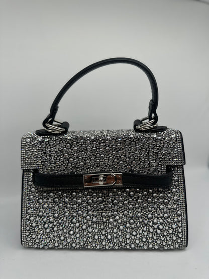 Luxury Crystal-Studded Mini Handbag – Elegant Party Purse