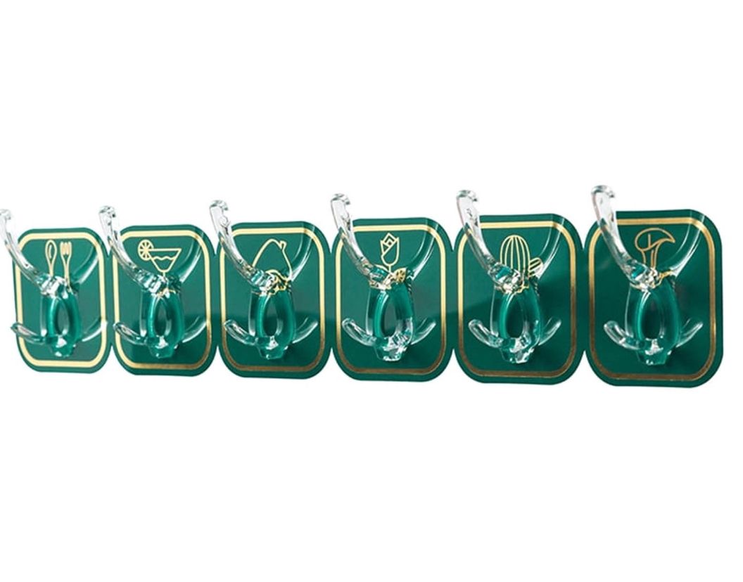 Adhesive Wall Hooks – Heavy-Duty Self-Adhesive Hooks