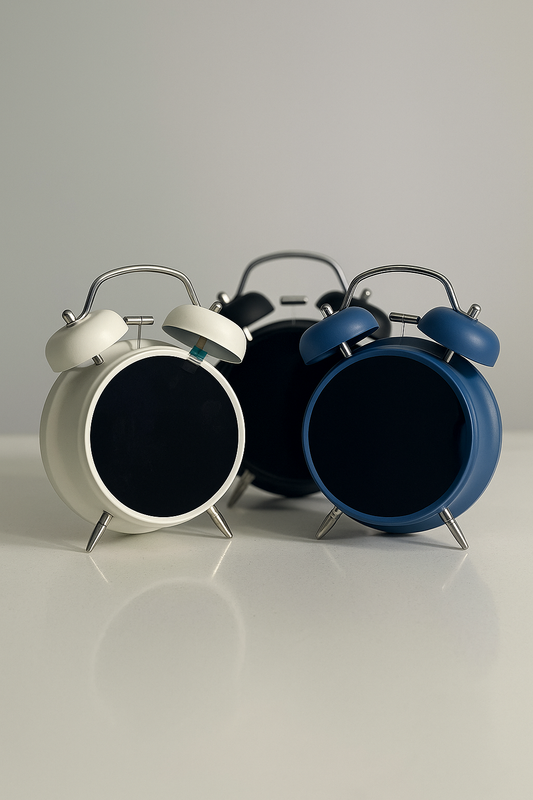 HoneyTime LED Display Alarm Clock – Retro Style with Modern Features