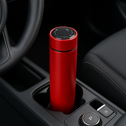 Smart LED Temperature Display Thermos Bottle – 500ml Stainless Steel Vacuum Flask