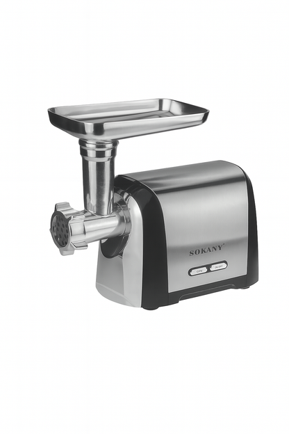 Sokany SK-088 3200W Stainless Steel Electric Meat Grinder – Heavy Duty with Safety Shut-Off