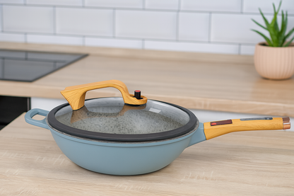 SRTJ 30cm Smart Micro Pressure Non-Stick Frying Pan