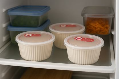 3-Piece Fresh-Keeping Bowl Set with Sealed Air Valve – Microwave Safe, -20°C to 120°C