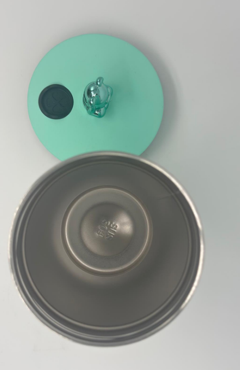 Cute Teddy Bear Insulated Tumbler with Lid – 500ml